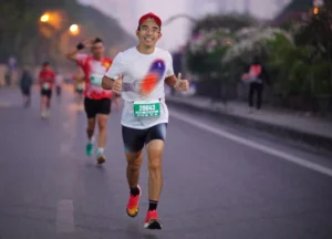 Nguyễn Chí Hoàng đã lên kế hoạch chạy một cung đường dài 14,02 km